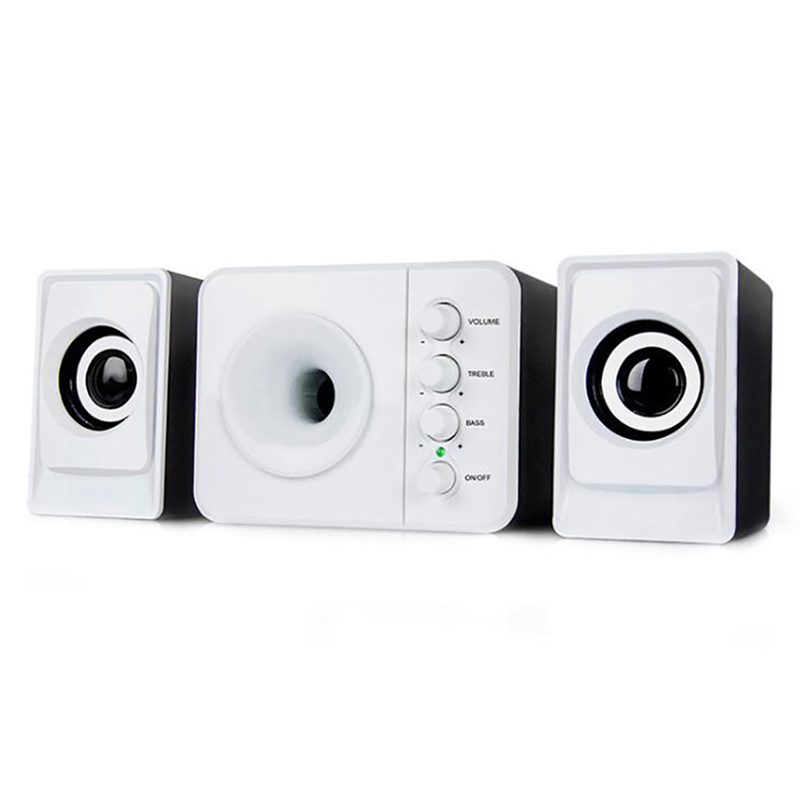 Gaming Speaker 2.1 - USB Powered Desktop Speakers, Knob Control,