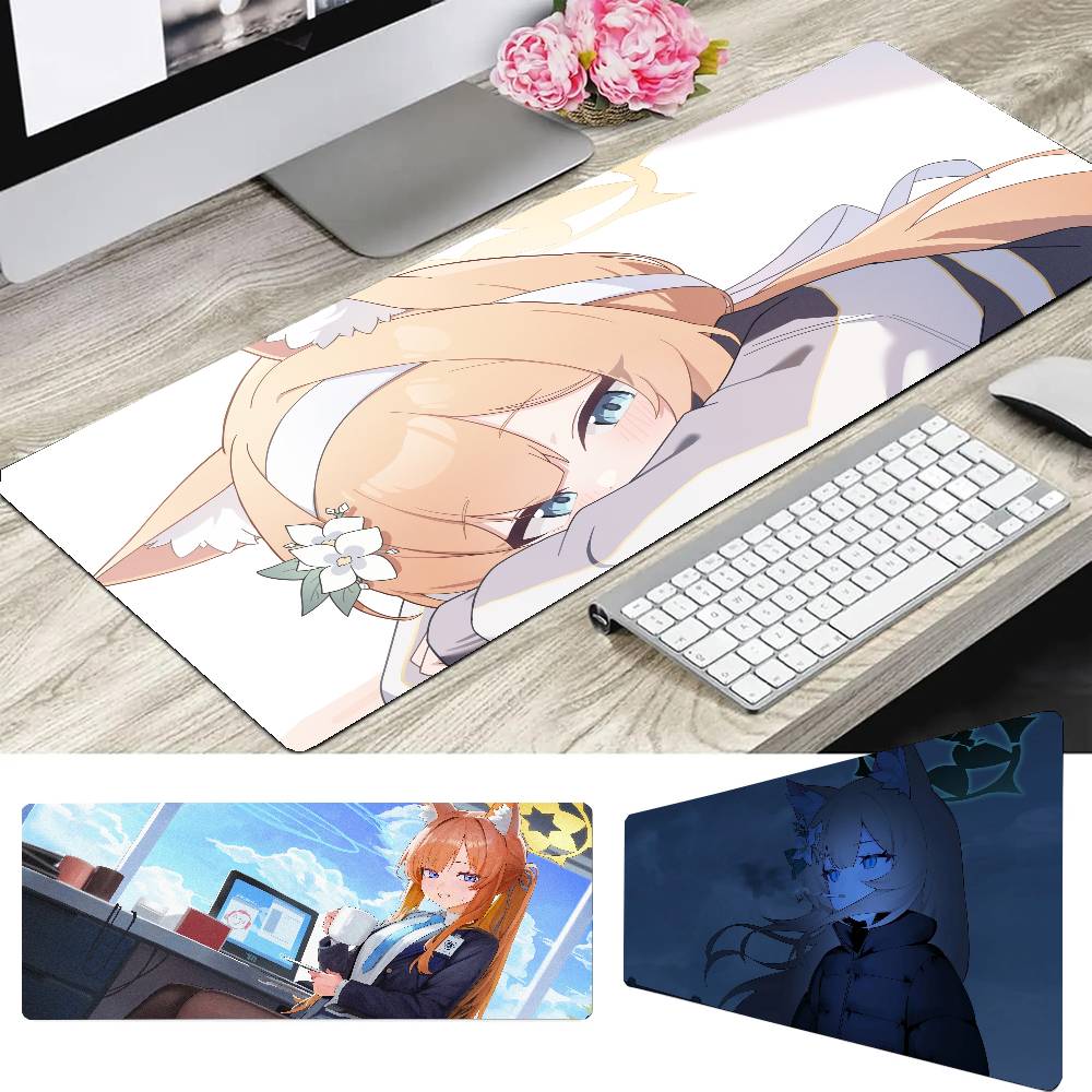 Esports Gaming Laptop - Mousepad Iochi Mari Anime B-blue Archive