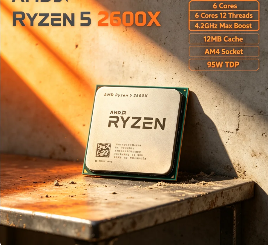 Esports In Gaming - Processador de Desktop AMD R5 2600X