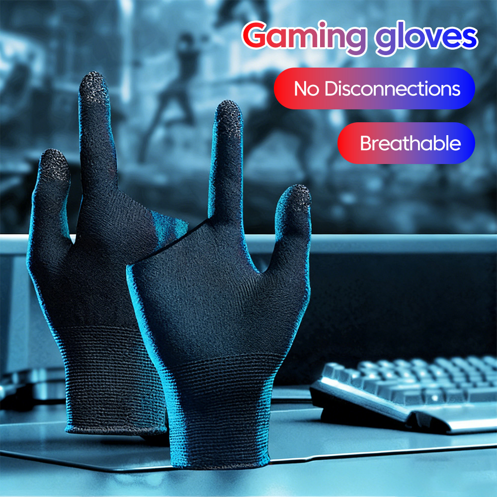 Esports Gaming Gloves - Luvas de Jogo E-Sports Antiderrapantes 24