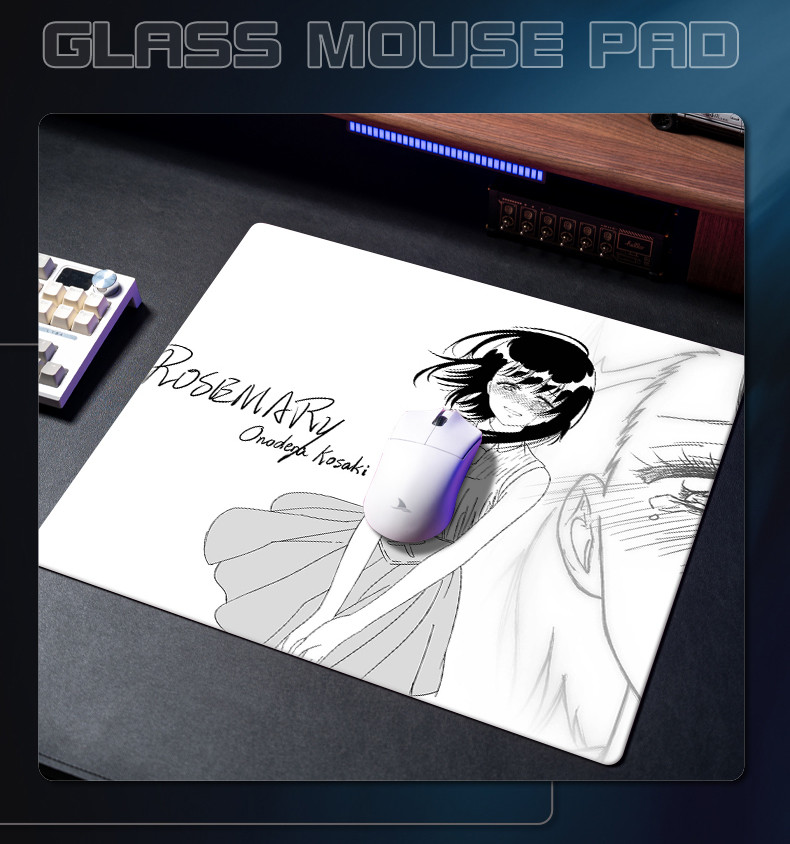Mouse Pad de Vidro Minimalista - Esports Online Gaming avaliação e preço