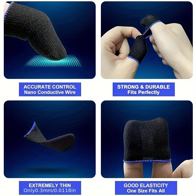 Luva de dedo para jogos mobile - Esports Gaming Gloves avaliação e preço