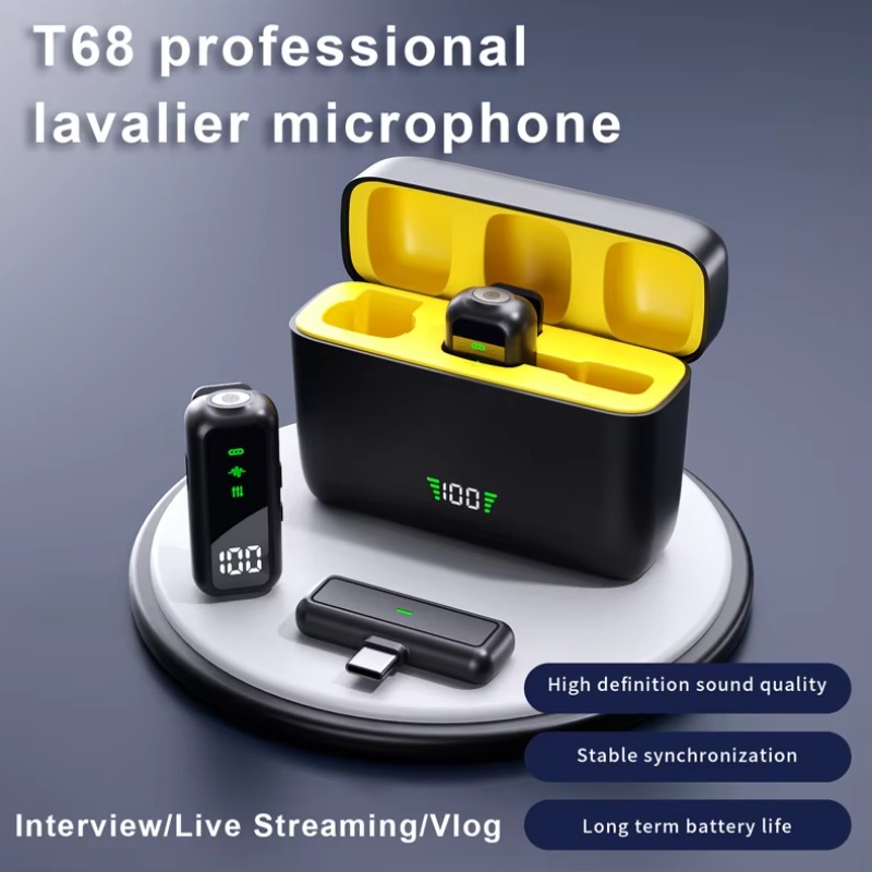 Microfone de lapela sem fio, g - Video Gaming & Esports Usd Acc avaliação e preço