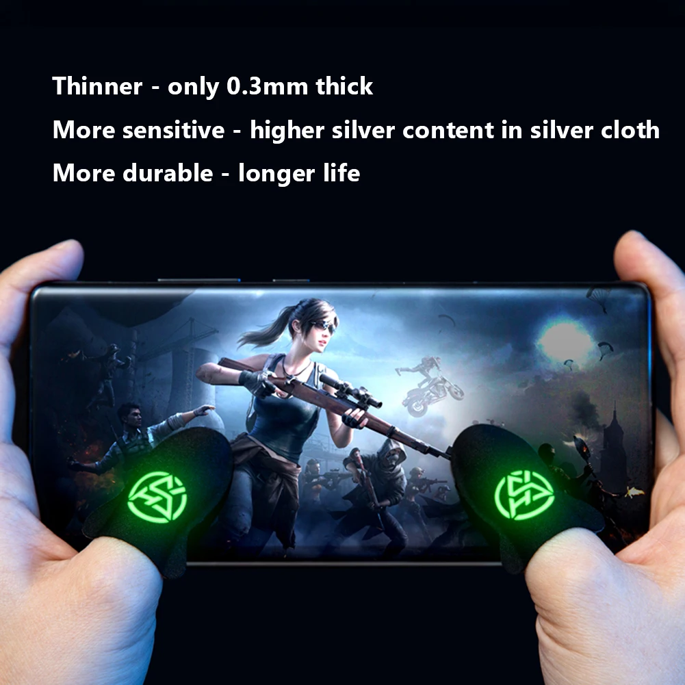 Mobile Game Fingertip Luvas pa - Esports Gaming Gloves avaliação e preço