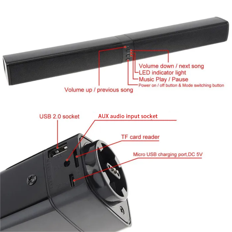 Poderoso soundbar som rádio bl - Gaming Speaker 2.1 avaliação e preço
