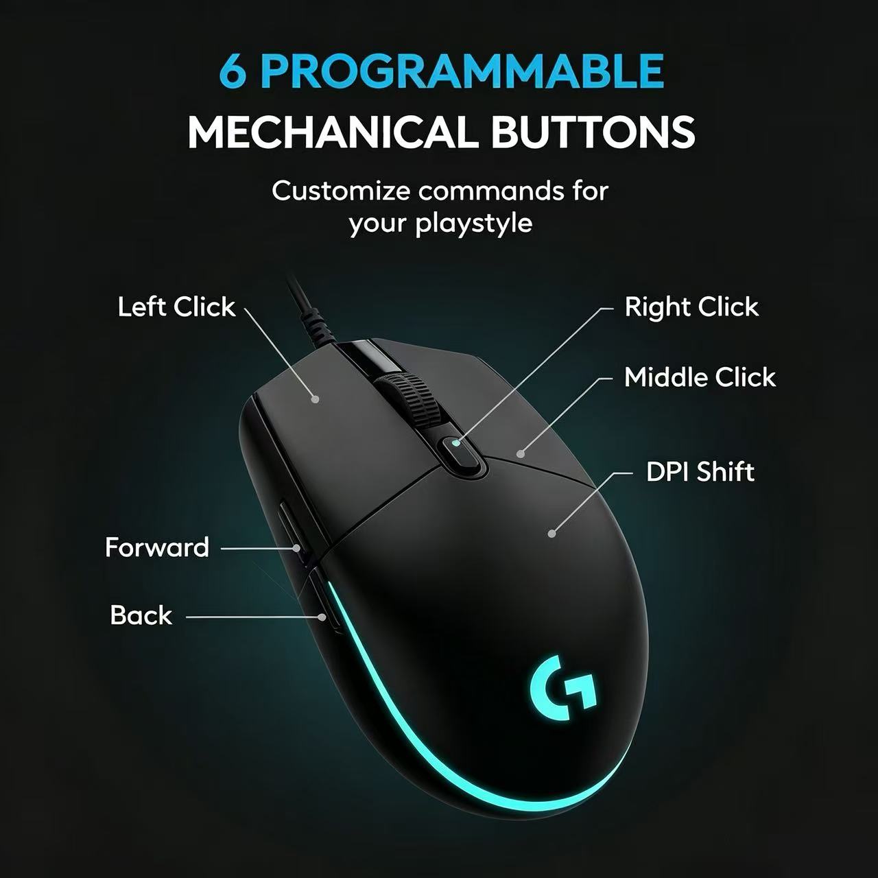 Mouse Gamer Sem Fio Logitech G - Esports Online Gaming avaliação e preço