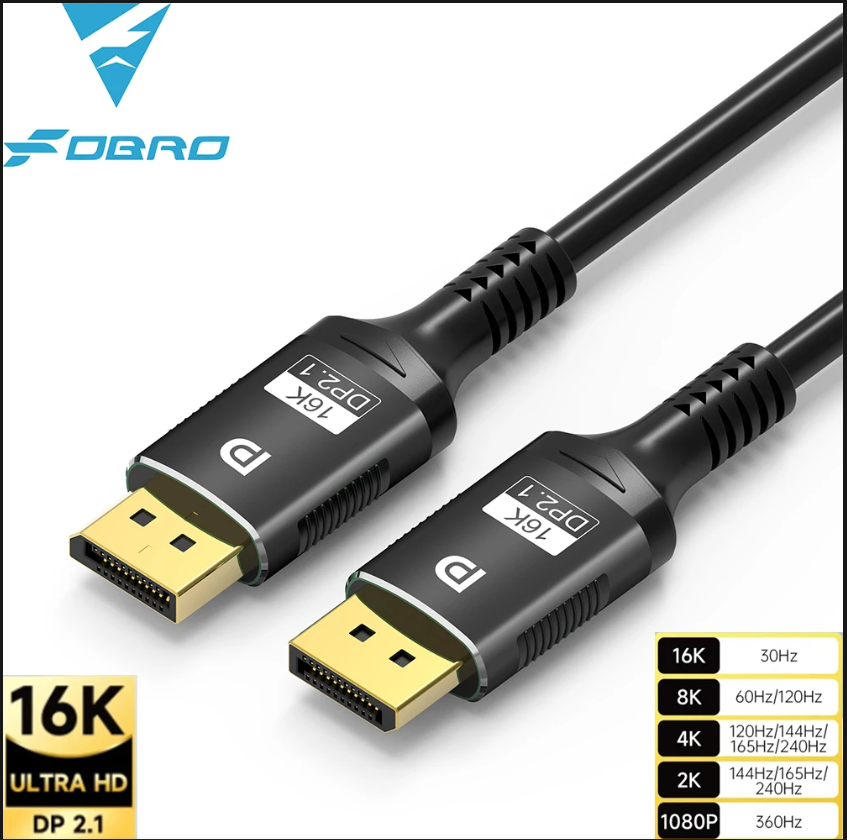 16K DP 2.1 8K @ 120Hz 4K @ 240 - Gaming Speaker 2.1 avaliação e preço