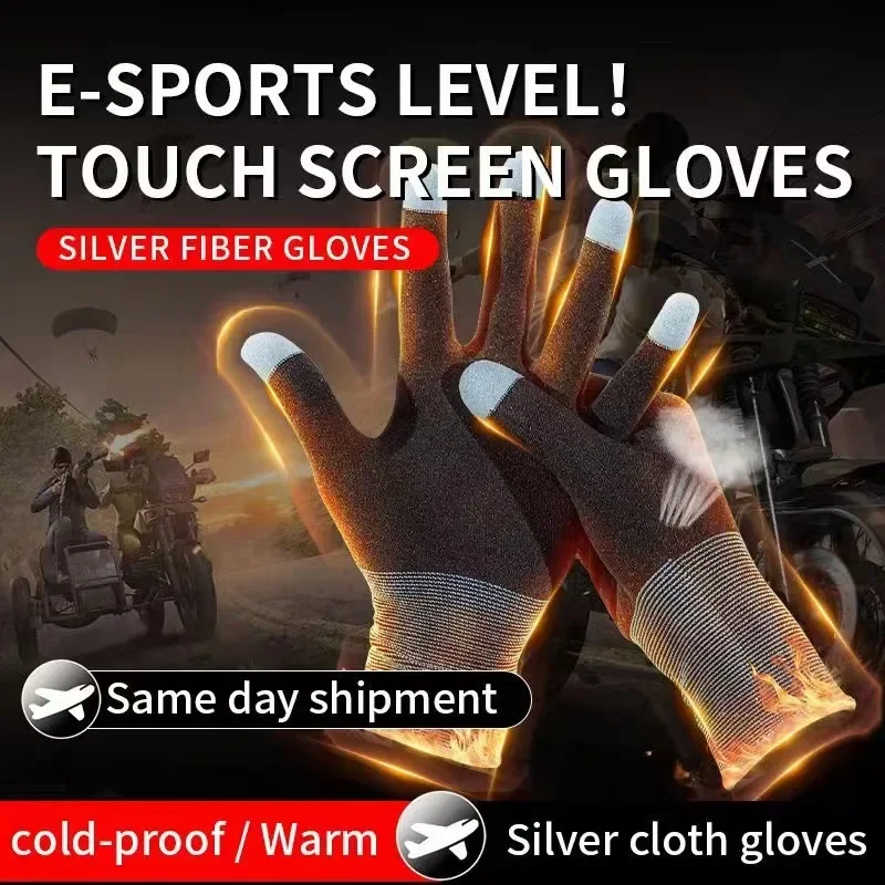 1 par novo e-sports móvel pubg - Esports Gaming Gloves avaliação e preço