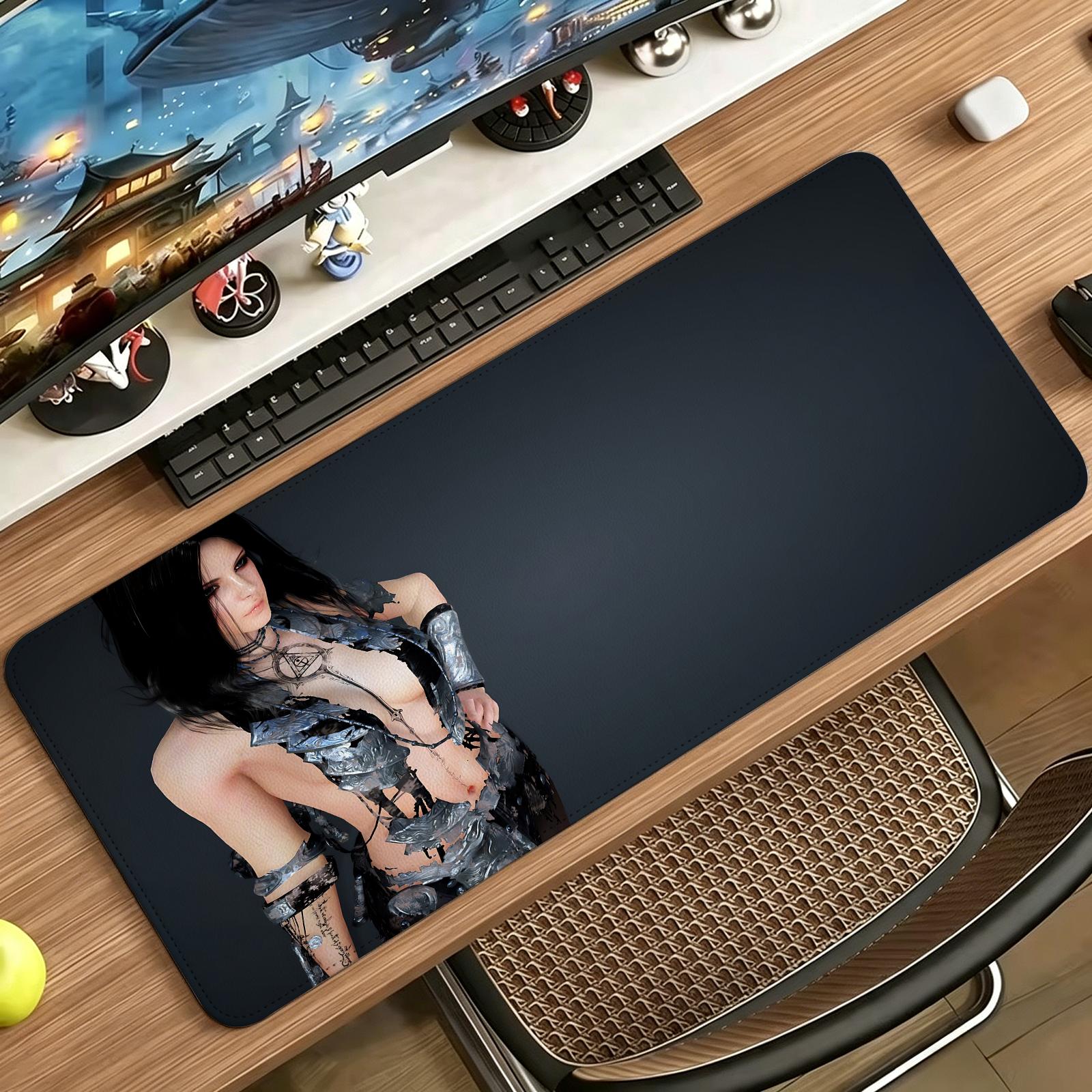 Mousepad para jogos Black Dese - Esports Online Gaming avaliação e preço