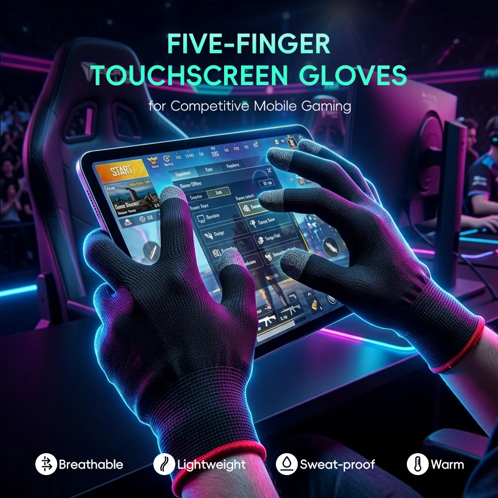 Luvas para Jogos Móveis Data F - Esports Gaming Gloves avaliação e preço