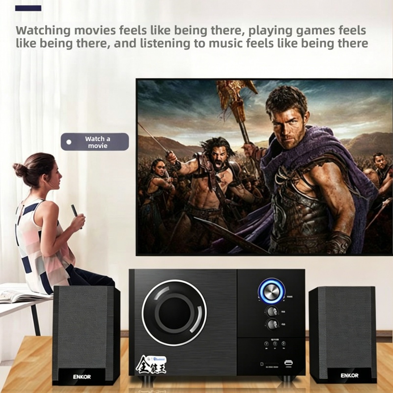 Sistema de Alto-falantes Estér - Gaming Speaker 2.1 avaliação e preço