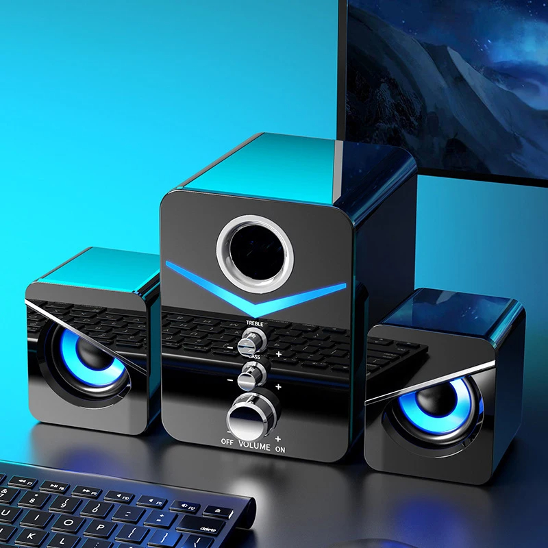 Bluetooth Home Theater Sound B - Gaming Speaker 2.1 avaliação e preço