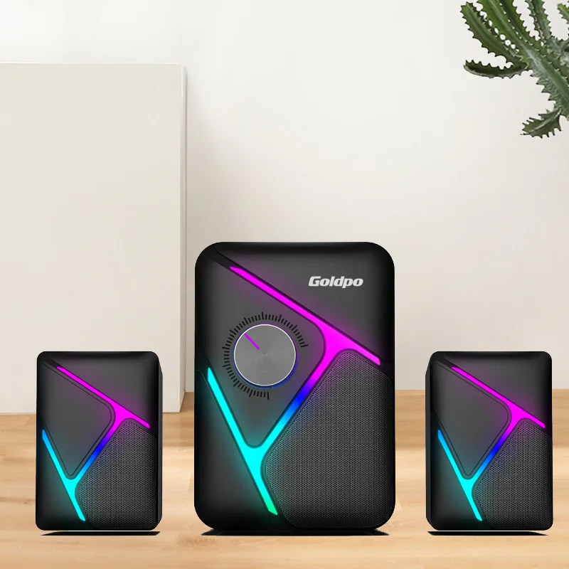 Computador Áudio 2.1 Subwoofer - Gaming Speaker 2.1 avaliação e preço