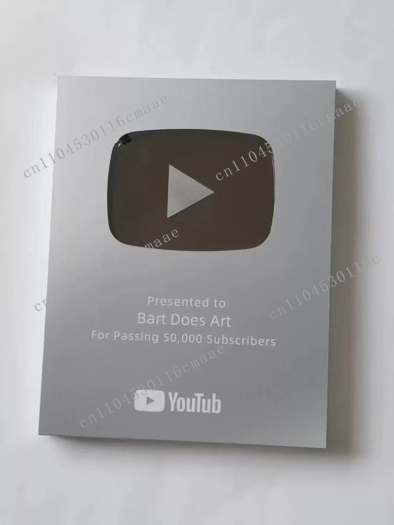 Placa de Youtube Play Button P - Esports Gaming Trophy avaliação e preço