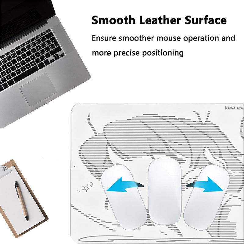 1Pç Mouse Pad de Couro Anime A - Esports Gaming Mousepad avaliação e preço